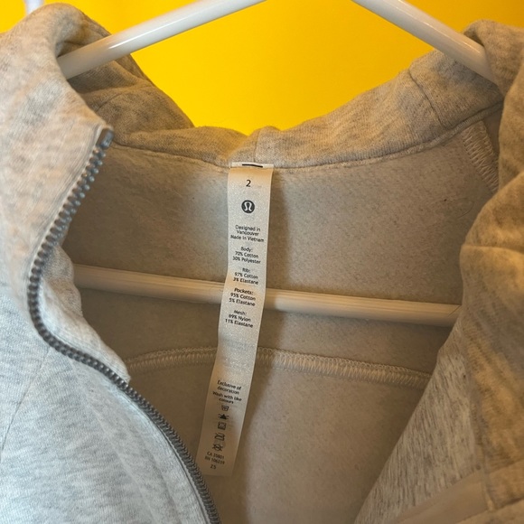 Lululemon Grey Hoodie - Picture 3 of 3